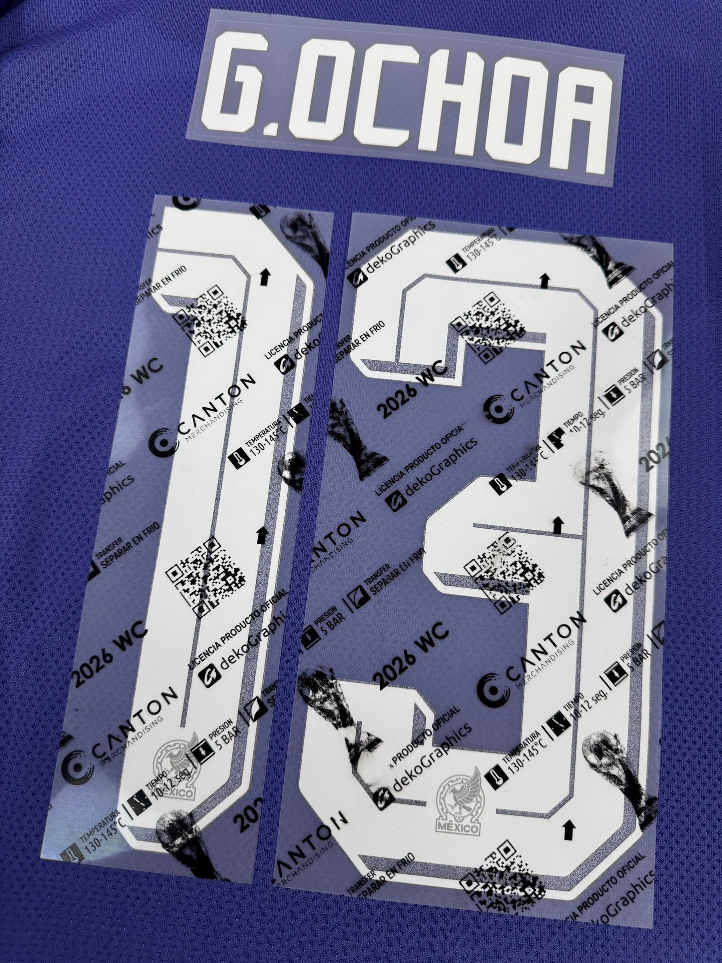 2026 OFFICIAL MEXICO WORLD CUP HOME NAME SET GK AWAY OCHOA 13