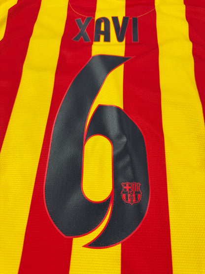 2013/14 NIKE FC BARCELONA AWAY JERSEY XAVI HERNANDEZ 6 (XL)