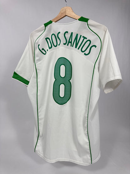 2004/05 NIKE T90 MEXICO AWAY JERSEY GIO DOS SANTOS 8 (M)
