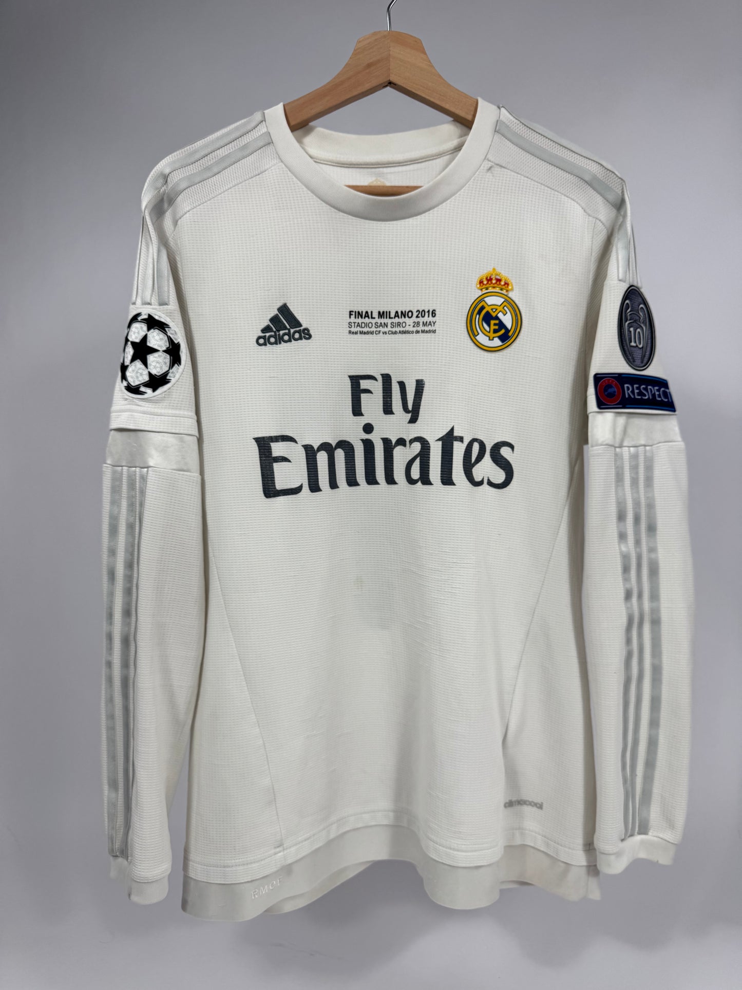 2015/16 ADIDAS REAL MADRID HOME JERSEY RONALDO 7-(M)