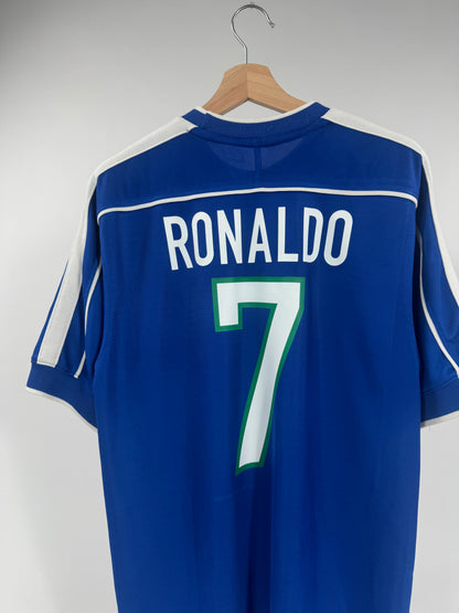 1998 NIKE  BRAZIL AWAY JERSEY RONALDINHO "RONALDO" 7 (M)