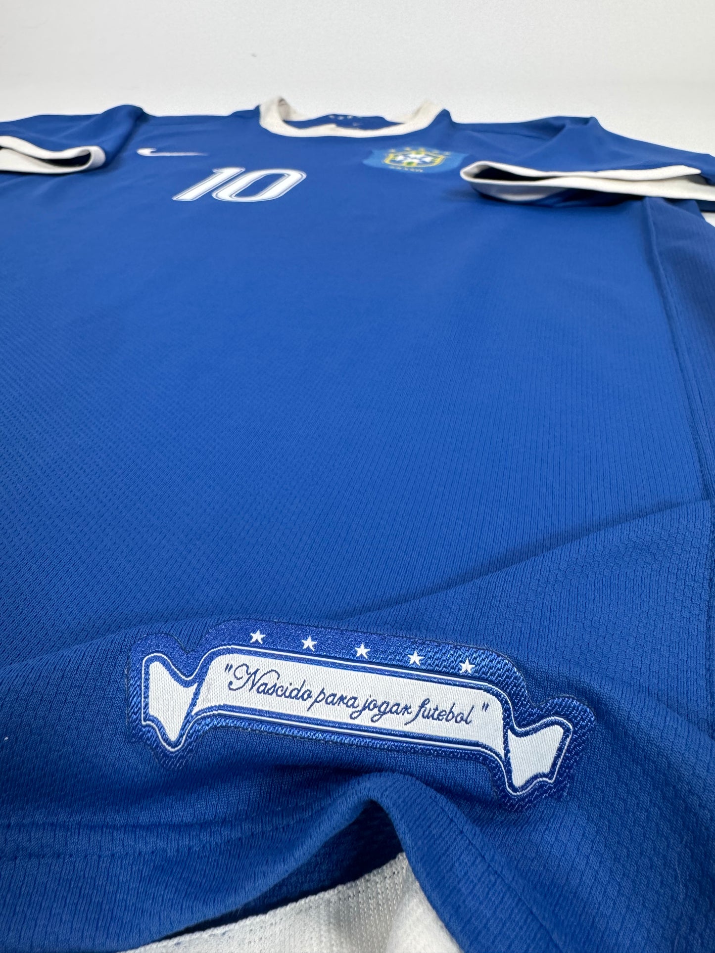 2006 NIKE BRAZIL AWAY JERSEY RONALDINHO 10 (XXL)