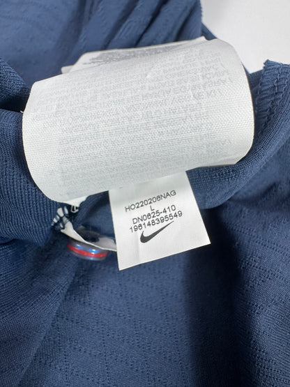2022 NIKE FRANCE HOME JERSEY AUTHENTIC PLAYER VERSOON NEW WITH TAGS MBAPPE 10 (L)