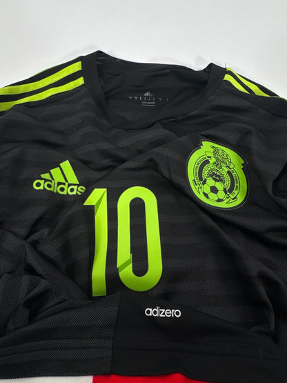2015 MEXICO HOME JERSEY GIO DOS SANTOS ADIZERO PLAYER ISSUE SIZE 8(L)