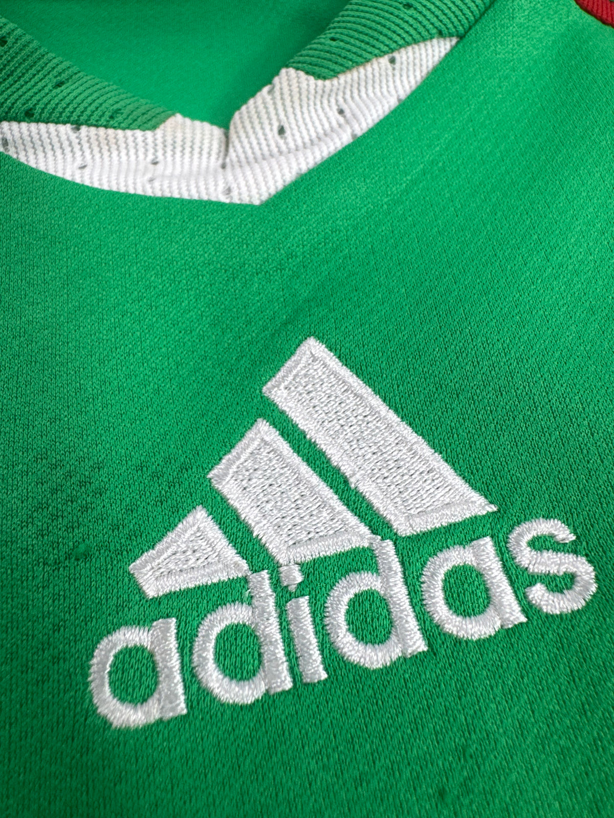 2009 ADIDAS MEXICO HOME JERSEY ISRAEL CASTRO 8 (S)