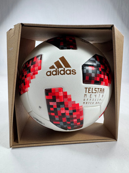 2018 WORLD CUP ADIDAS TELSTAR MECHTA OFFICIAL WORLD CUP FINAL MATCH BALL NEW IN BOX