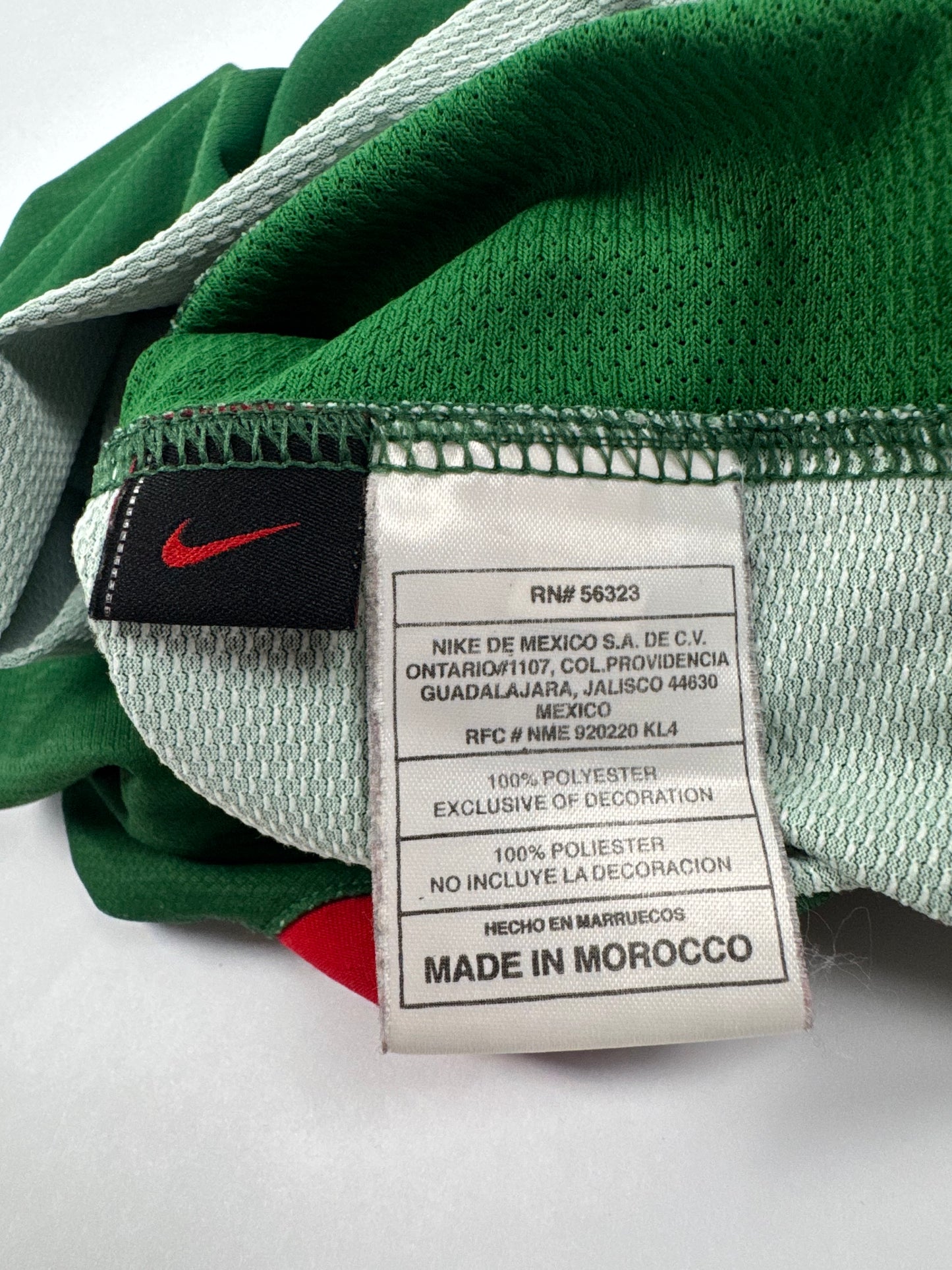 2006 NIKE MEXICO HOME JERSEY MARQUEZ 4 (SMALL)