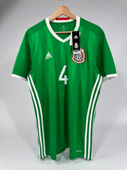 2016 ADIDAS MEXICO HOME JERSEY MARQUEZ 4(L) NEW WITH TAGS