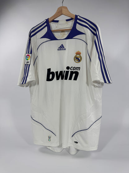 2007 ADIDAS REAL AMDRID HOME JERSEY SERGIO RAMOS 4 (XL)