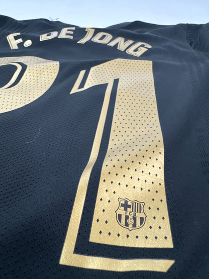 2020/21 NIKE FC BARCELONA AWAY JERSEY DE JONG 21 (L) AUTHENTIC PLAYER VERSION
