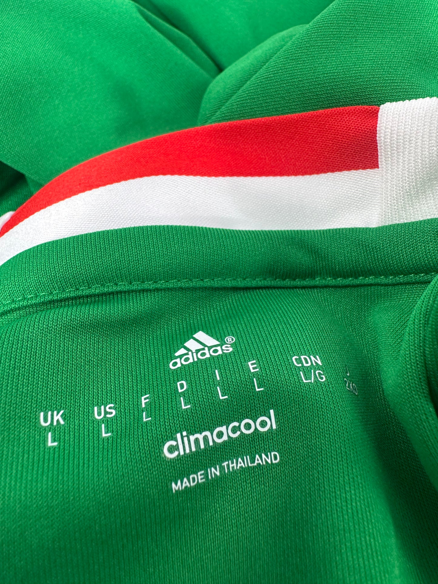 2016 ADIDAS MEXICO HOME JERSEY CARLOS VELA 11 (L)