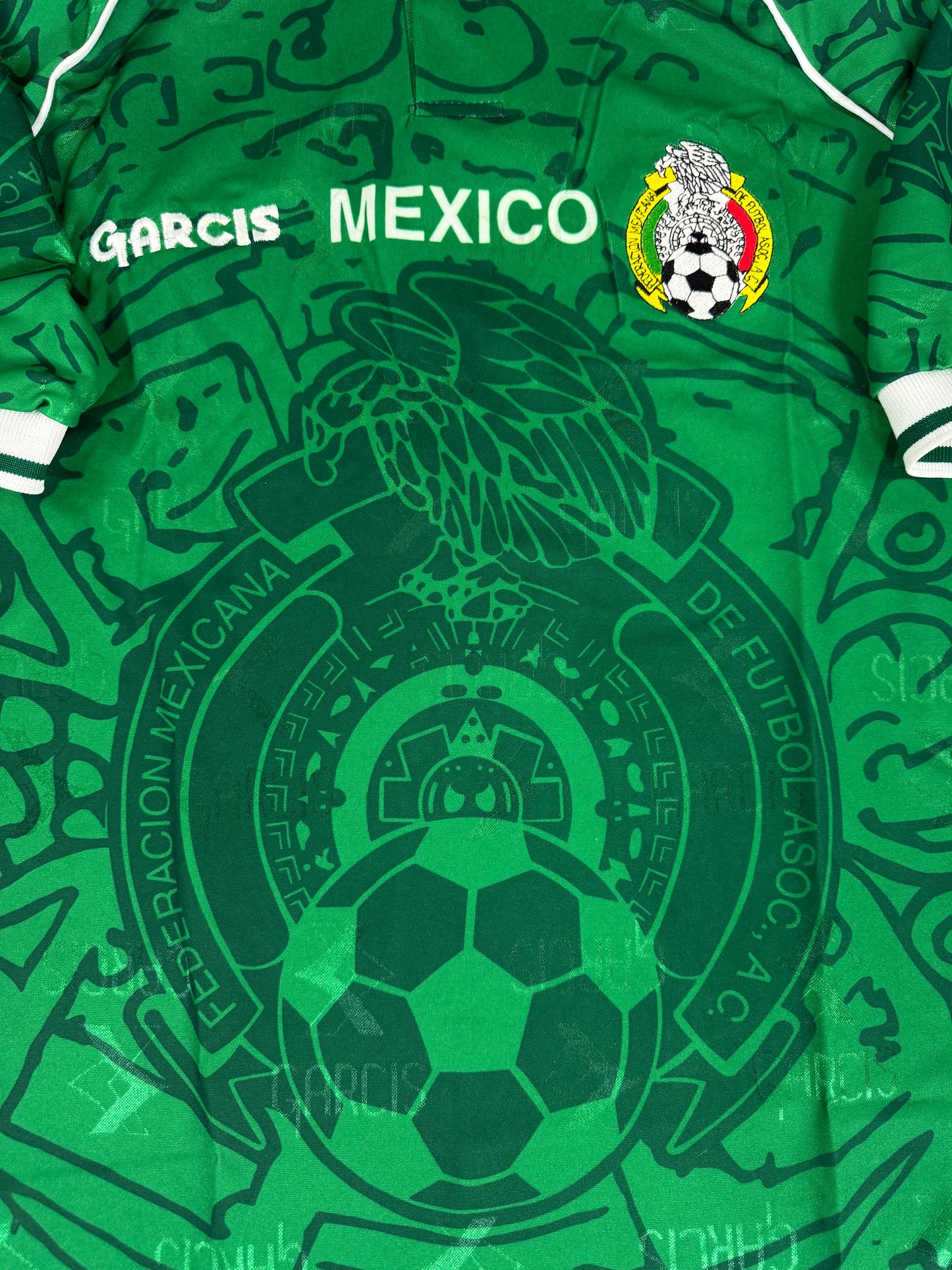 1999 GARCIS MEXICO HOME JERSEY CONFEDERATIONS CUP (L)