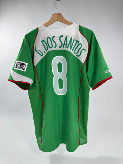 2004/05 NIKE T90 MEXICO HOME JERSEY GIO DOS SANTOS 8 (L)