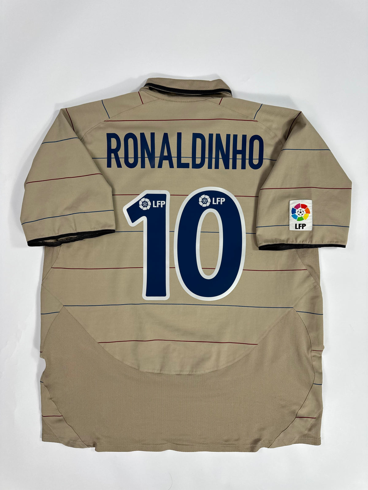 2003/04 NIKE FC BARCELONA AWAY JERSEY RONALDINHO 10 (XL)