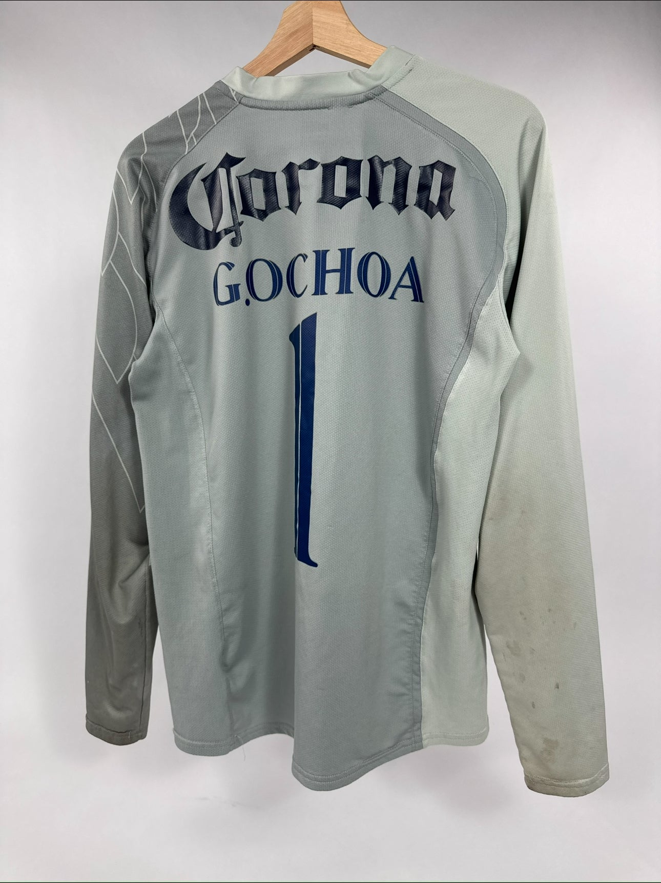 2007 NIKE CLUB AMERICA GK JERSEY OCHOA 1 PLAYER VERSION-(S)