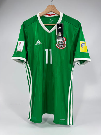 2016/17 ADIDAS MEXICO HOME JERSEY NEW WITH TAGS CONFEDERATIONS CUP CARLOS VELA 11 (L)