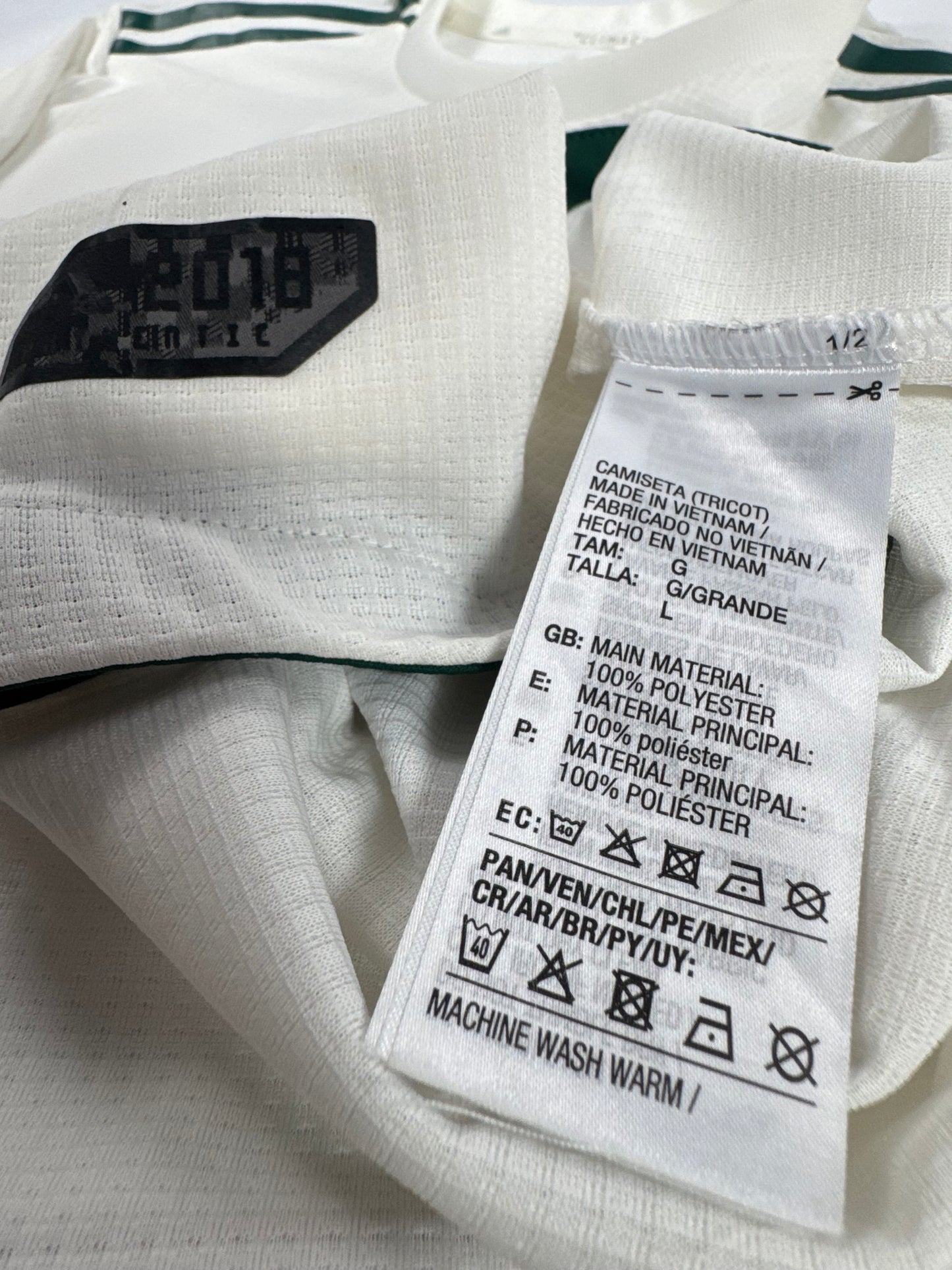 2018 ADIDAS MEXICO AWAY JERSEY VELA 11 PLAYER ISSUE (UTILERIA)