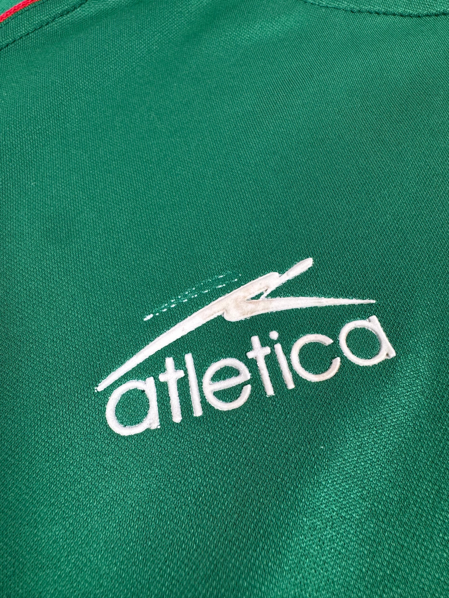 2001 ATLETICA MEXICO HOME JERSEY CUAUHTÉMOC BLANCO 10-(L)