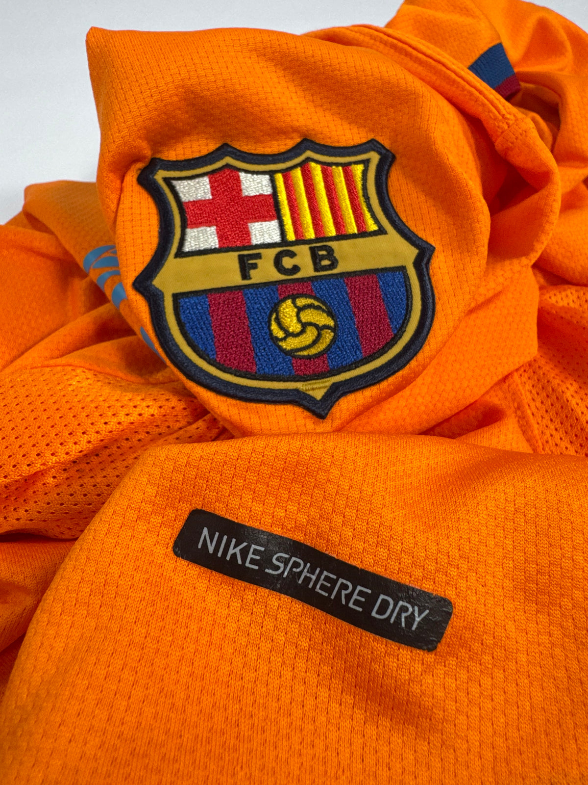 2007/08 NIKE FC BARCELONA LONG SLEEVES AWAY JERSEY RAFA MARQUEZ 4 (XL)