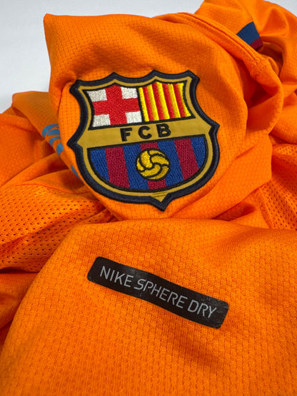 2007/08 NIKE FC BARCELONA LONG SLEEVES AWAY JERSEY RAFA MARQUEZ 4 (XL)