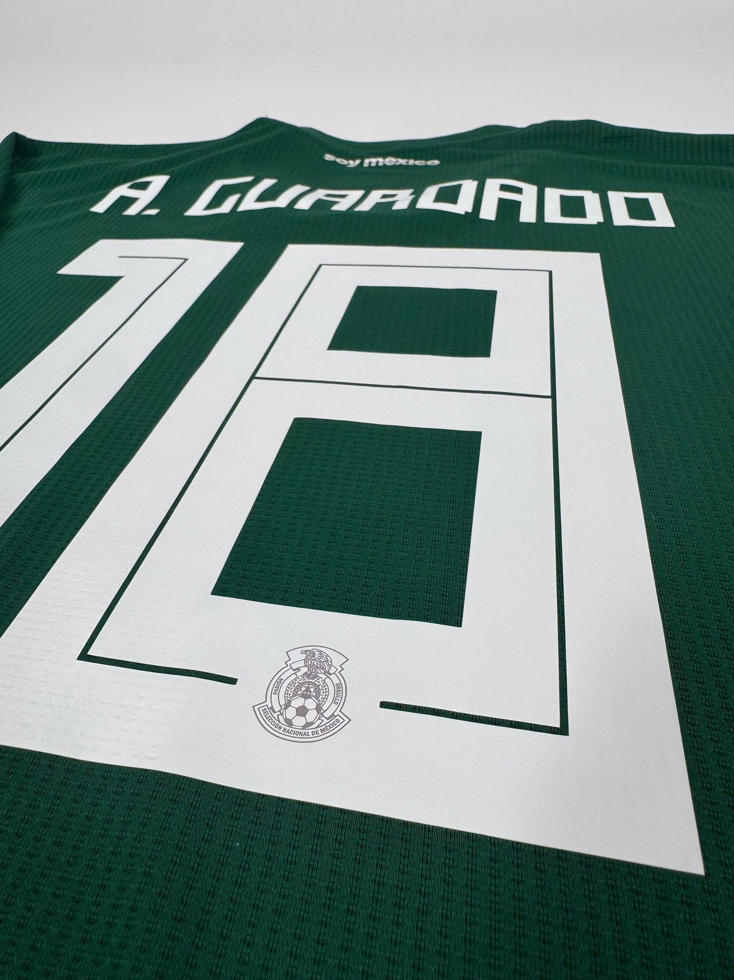 2018 ADIDAS MEXICO HOME JERSEY GUARDADO 18 (XXL) PLAYER VERSION