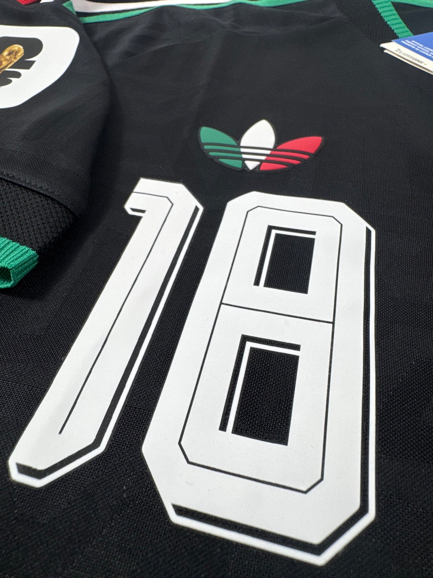 2026 ADIDAS MEXICO THIRD JERSEY AUTHENTIC PLAYER VERSION OBED VARGAS 18 (XL) NEW WITH TAGS