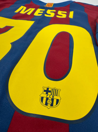 05/06 NIKE T90 FC BARCELONA HOME JERSEY LIONEL MESSI 30 (L)