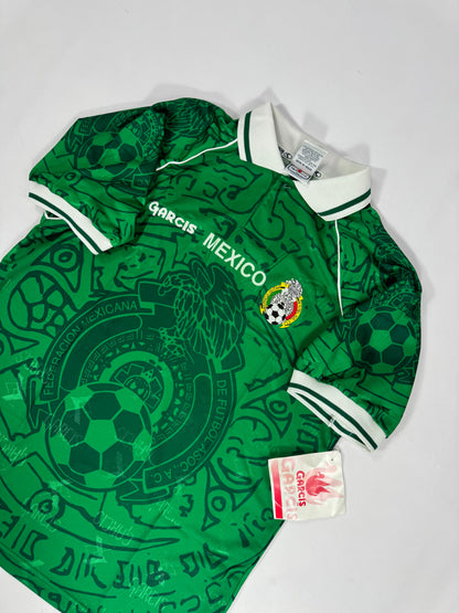 1999 GARCIS MEXICO HOME JERSEY CONFEDERATIONS CUP (L)