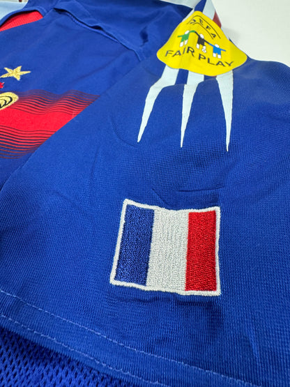 2004 ADIDAS FRANCE HOME JERSEY ZIDANE 10 (M)