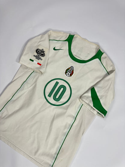 2004/05 NIKE T90 MEXICO AWAY JERSEY CUAUHTÉMOC BLANCO 10 (M) PLAYER ISSUE