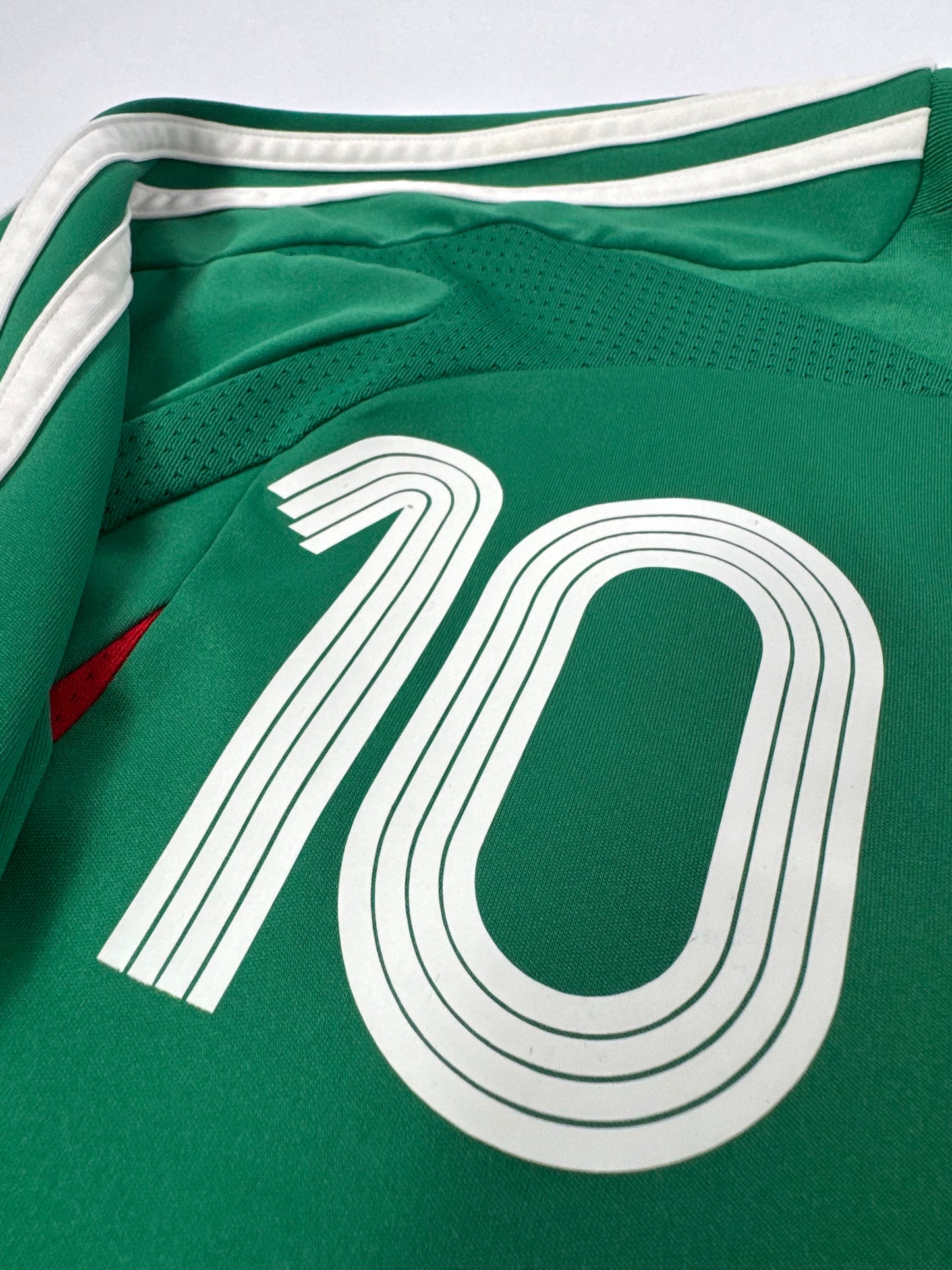 2007 ADIDAS MEXICO HOME JERSEY CUAUHTÉMOC BLANCO 10 (XL)