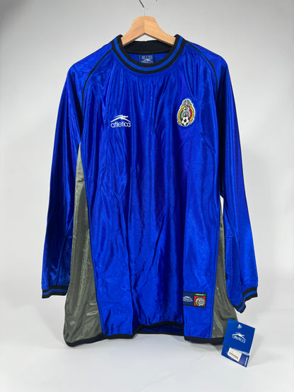 2001 ATLETICA MEXICO GOALKEEPER JERSEY NEW WITH TAGS (XL)