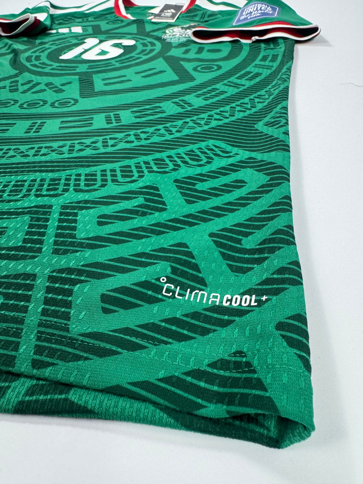 2026 ADIDAS MEXICO HOME JERSEY JULIÁN QUIÑONES 16 AUTHENTIC PLAYER VERSION (L)