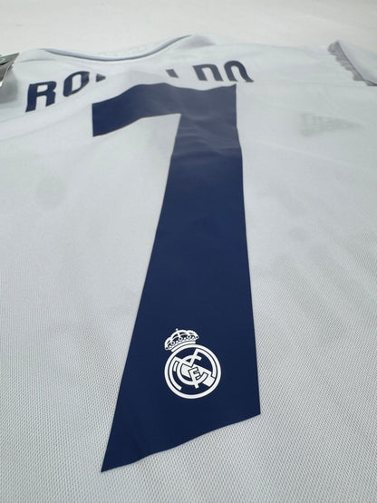 2017 ADIDAS REAL MADRID HOME JERSEY LONG SLEEVE RONALDO 7 NEW WITH TAGS (XXL)