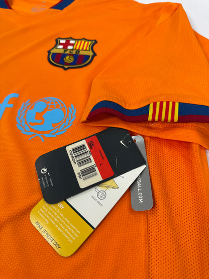 2007 NIKE FC BARCELONA AWAY JERSEY NWT MARQUEZ 4-(L)