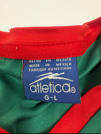 2002 ATLETICA MEXICO HOME JERSEY-BORGETTI 9(M)