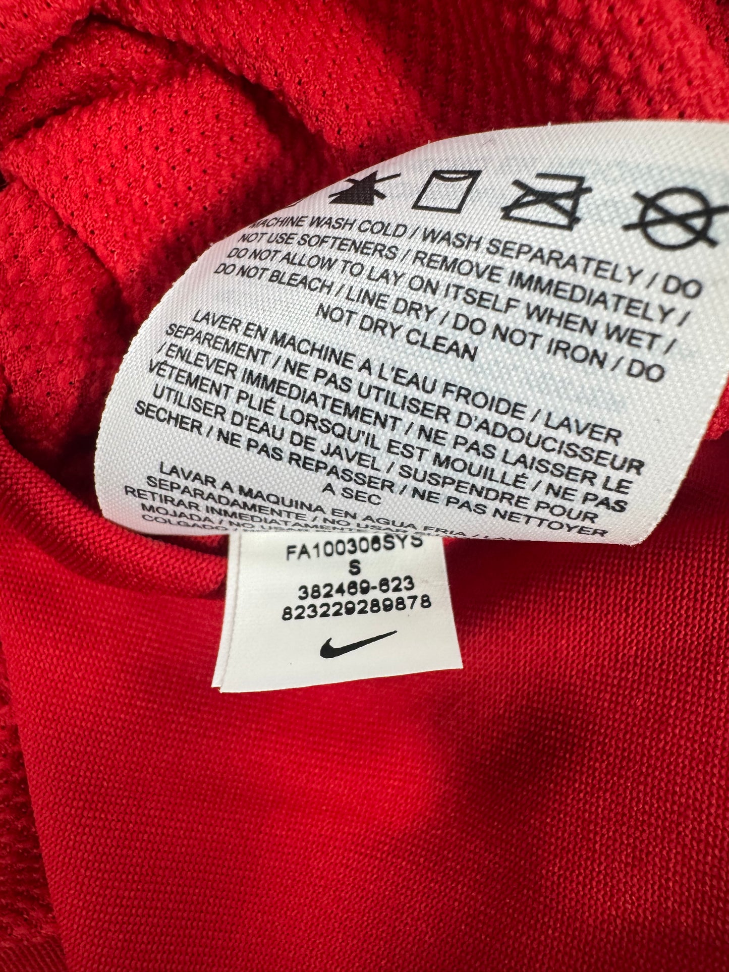 2010 NIKE MANCHESTER UNITED HOME JERSEY  NEW WITH TAGS-(S)