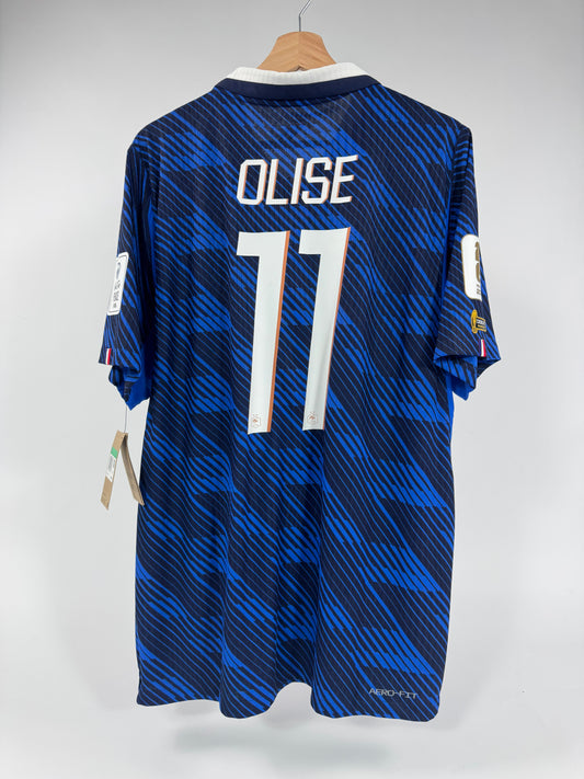 2026 NIKE FRANCE HOME JERSEY OLISE 11 AUTHENTIC PLAYER VERSION NEW WITH TAGS (XL)