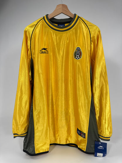 2001 ATLETICA MEXICO GOALKEEPER JERSEY NEW WITH TAGS (XL)