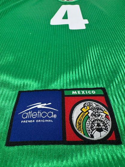 2000 ATLETICA MEXICO HOME JERSEY MARQUEZ 4 (M)