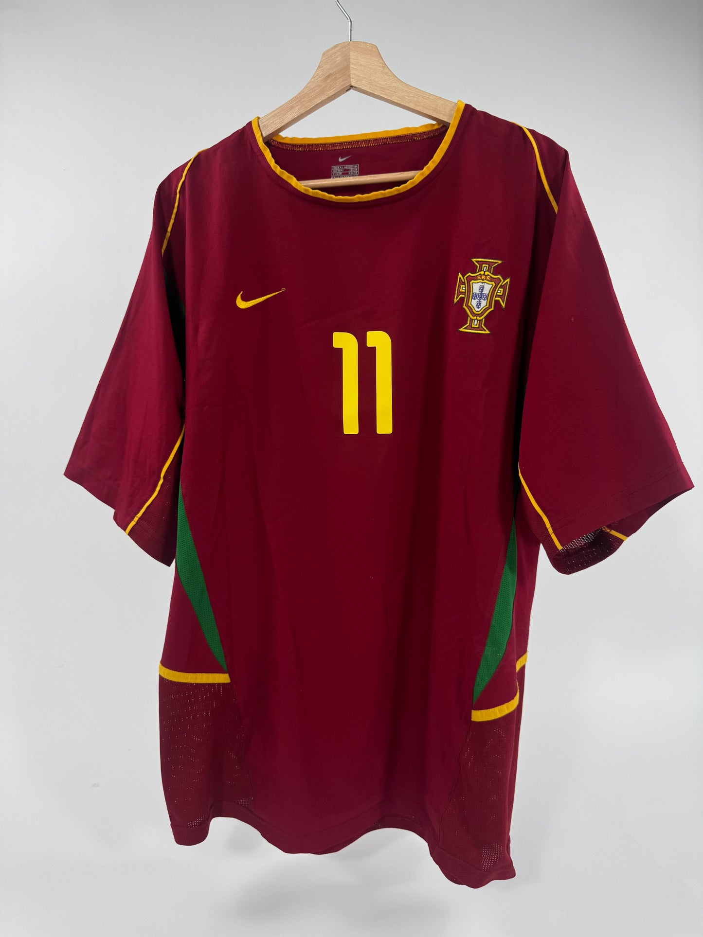 2003 NIKE PORTUGAL HOME JERSEY CRISTIANO RONALDO 7 (XL)