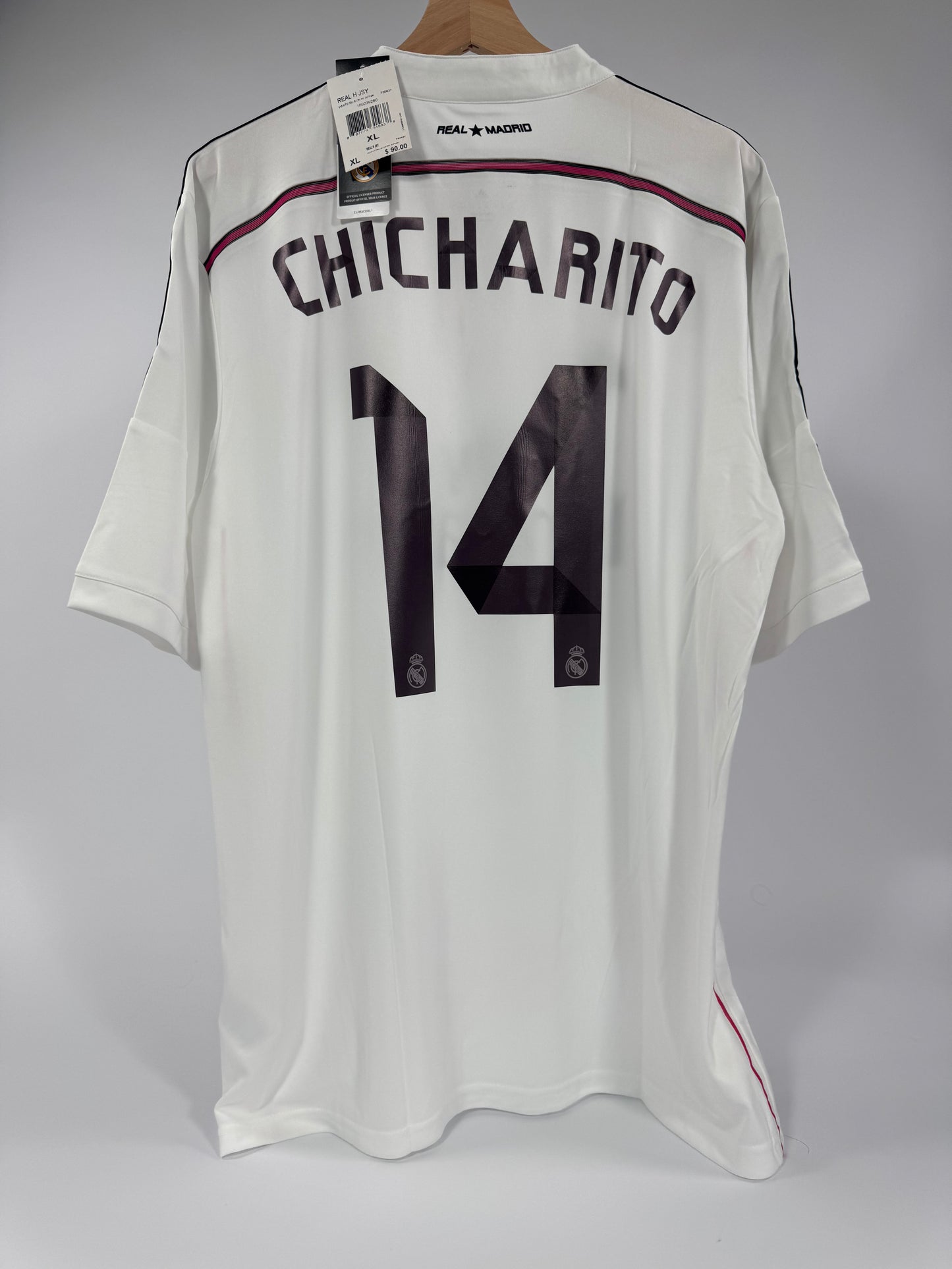 2014/15 ADIDAS REAL MADRID HOME JERSEY CHICHARITO 14 (XL) NEW WITH TAGS