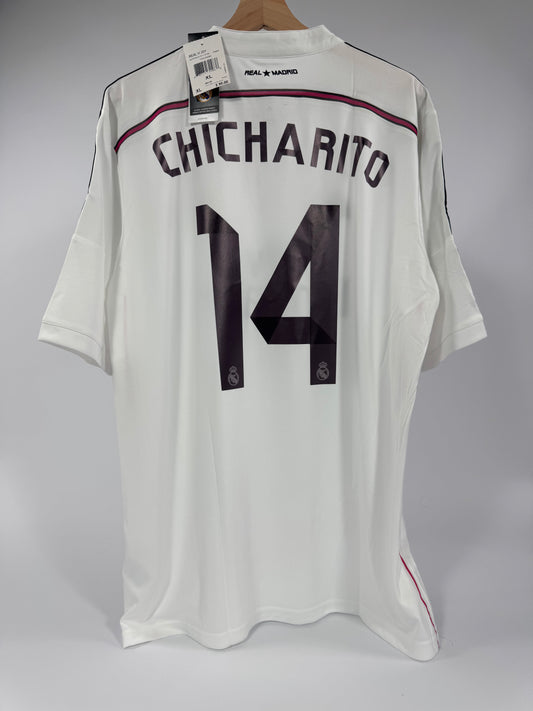 2014/15 ADIDAS REAL MADRID HOME JERSEY CHICHARITO 14 (XL) NEW WITH TAGS