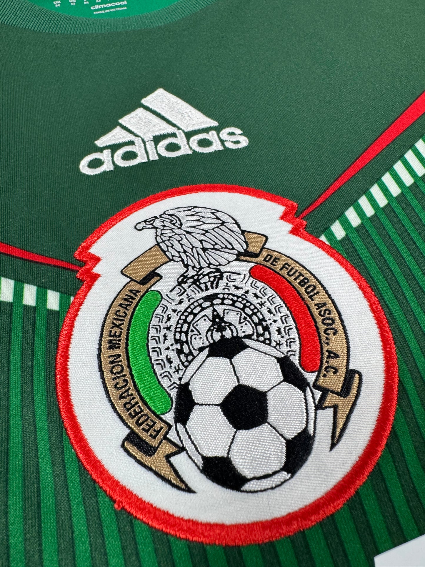 2014 ADIDAS MEXICO HOME JERSEY JAVIER HERNANDEZ 14 (M)