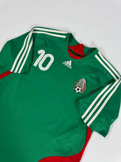 2007 ADIDAS MEXICO HOME JERSEY CUAUHTÉMOC BLANCO 10 (XL)