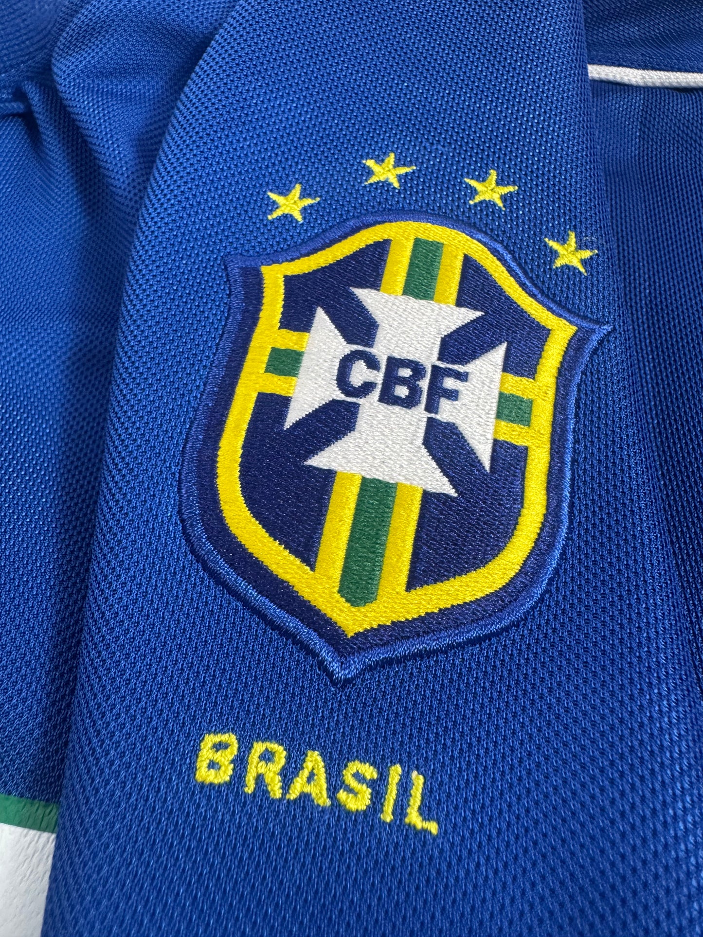 1998 NIKE  BRAZIL AWAY JERSEY RONALDINHO "RONALDO" 7 (M)