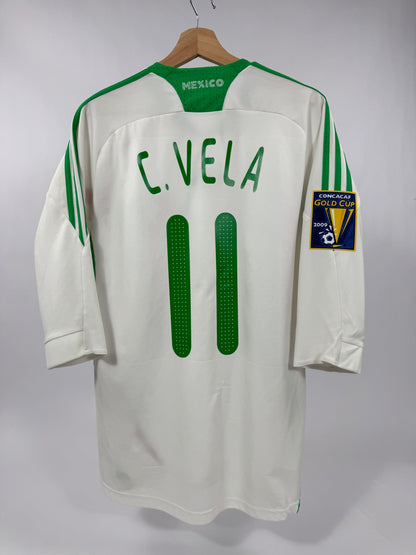 2009 ADIDAS MEXICO AWAY JERSEY CARLOS VELA 11