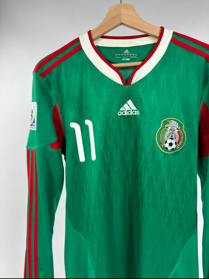 2010 ADIDAS MEXICO HOME JERSEY CARLOS VELA 11-(S)