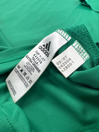 2007 ADIDAS MEXICO HOME JERSEY CUAUHTÉMOC BLANCO 10 (XL)