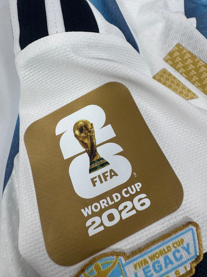2026 ADIDAS ARGENTINA WORLD CUP FINAL HOME JERSEY LIONEL MESSI (XL)